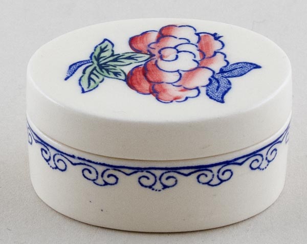 Oval Covered Box very small